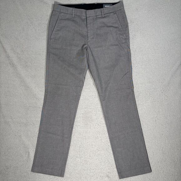 Bonobos Weekday Warrior Pants Men’s Size 33/32 Gray Birdseye Chino Office Career - Picture 1 of 16